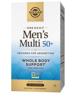Solgar Men's 50+ One Daily Multivitamin, 60 capsules