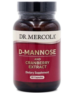 Dr. Mercola D-Mannose plus Cranberry Extract, 60 count