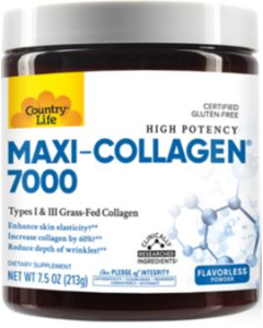 Country Life Maxi Collagen® 7000, 7.5 oz. 