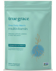 True Grace Men's Multivitamin Refillable Pouch - Main