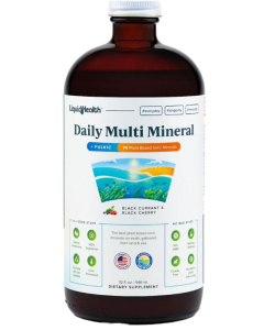 Liquid Health Daily Multi Mineral - Front view