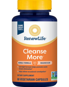 Renew Life Cleanse More, 60 Capsules
