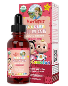 Mary Ruth's Toddler Multivitamin with Iron - Front view
