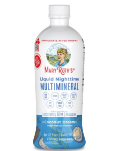 Mary Ruth's Liquid Nighttime Multimineral - Front view