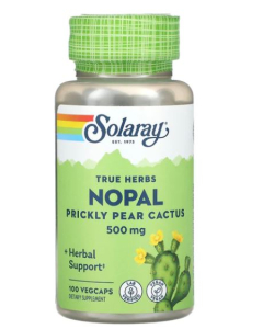 Solaray Nopal Prickly Pear Cactus, 100 capsules