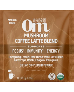 OM Mushroom Coffee Latte Blend - Main