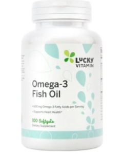 LuckyVitamin Omega-3 Fish Oil - Main