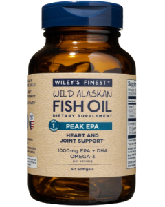 Wiley's Finest Peak EPA, 60 Fish Softgels
