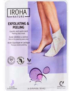 Iroha Nature Exfoliating & Peeling Foot Socks - Main