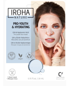 Iroha Nature Pro-Youth & Hydrating Face Mask, 0.7 oz.