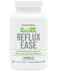 Nature's Plus GI Natural® Reflux Ease™, 60 chewable tablets