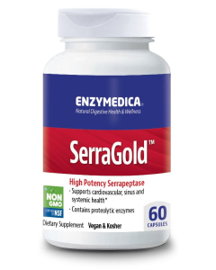 Enzymedica SerraGold,  60 capsules