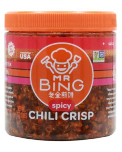 Mr. Bing Chili Crisp Spicy, 7 oz. 