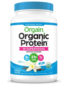 Orgain Organic Protein™ & Superfoods Plant Based Protein Powder Vanilla, 2.02 lbs.