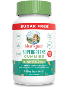Mary Ruth's Super Greens Gummies, 60 count
