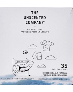 The Unscented Company Laundry Tabs, 35 tabs