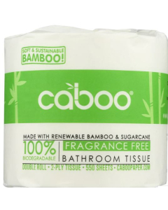 Caboo Tree Free Bamboo Toilet Paper, 1 roll