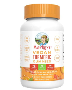 Mary Ruth's Turmeric Gummies - Front view