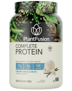 PlantFusion Complete Protein, Creamy Vanilla Bean Flavor, 2 lb.