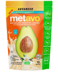 Metavo Advanced Weight Support Meal Replacement Vanilla, 9.5 oz.