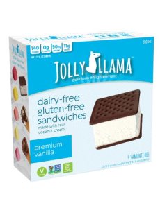 Jolly Llama Vanilla Ice Cream Sandwich - Main