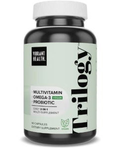 Vibrant Health Trilogy Vegan Multivitamin, 60 capsules