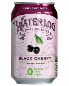 Waterloo Sparkling Water Black Cherry - Main