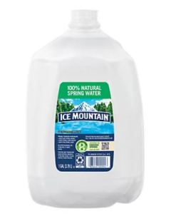Ice Mountain Spring Water, 1 gallon