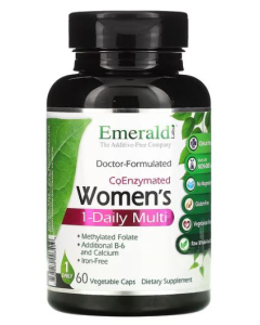 Emerald Women's 1-Daily Multi, 30 Veg Capsules