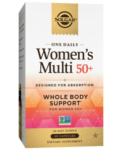 Solgar Womens 50+ One Daily Multivitamin, 60 Capsules