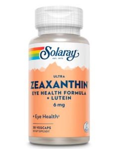 Solaray Ultra Zeaxanthin 6 mg., 30 Veg Caps