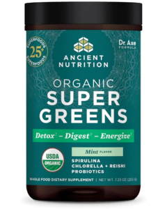 Ancient Nutrition Organic Supergreens Mint - Main