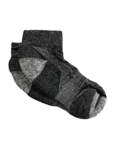 Maggie's Organic Wool Urban Trail Ankle Sock, Black Color