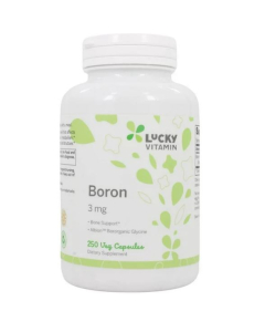 Lucky Vitamin Boron 3 mg - 250 Veg Capsules
