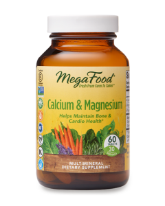 MegaFood Calcium & Magnesium, 60 Tablets