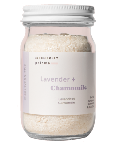 Midnight Paloma Lavender + Chamomile Calming Bath Soak, 4 oz. 
