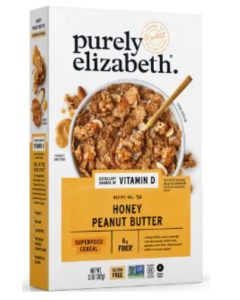 Purely Elizabeth Honey Peanut Butter Cereal, 11 oz.