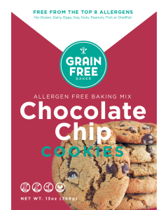 The Grain Free Baker Chocolate Chip Cookie mix - Main