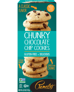 Pamela's Gluten Free Chunky Chocolate Chip Cookies, 6.25 oz.