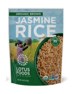 Lotus Foods Organic Brown Jasmine Rice