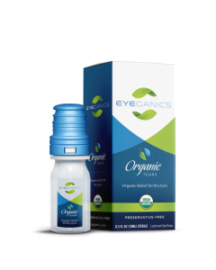Eyeganics Organic Tears, Preservative-free Dry Eye Drops, 0.3 fl. oz.