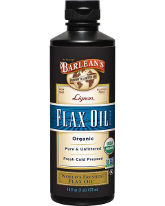 Barlean's Organic Lignan Flax Oil, 16 fl.oz.