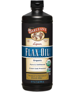 Barlean's Organic Lignan Flax Oil,  32 fl.oz.