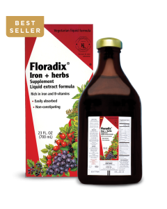 Floradix Iron + Herbs, 23 fl. oz.