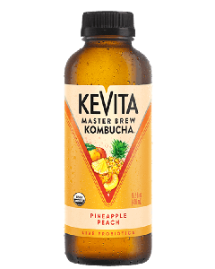 KeVita Master Brew Kombucha, Pineapple Peach