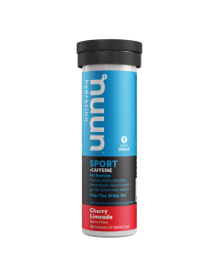 Nuun Sport + Caffeine Hydration Tablets, Cherry Limeade, 10 Tablets