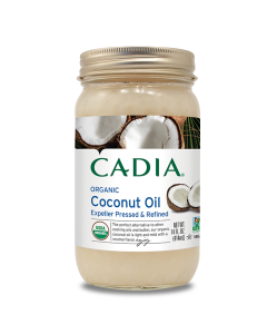 Cadia Organic Expeller Pressed and Refined Coconut Oil, 14 fl. oz.