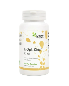 Lucky Vitamin L-OptiZinc® 30 mg - 100 Veg Capsules