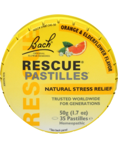 Rescue Remedy with Orange And Elderberry, 35 Pastilles