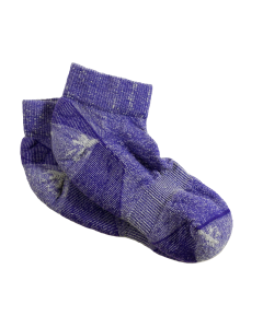 Maggie's Organic Wool Urban Trail Ankle Sock, Purple Color
